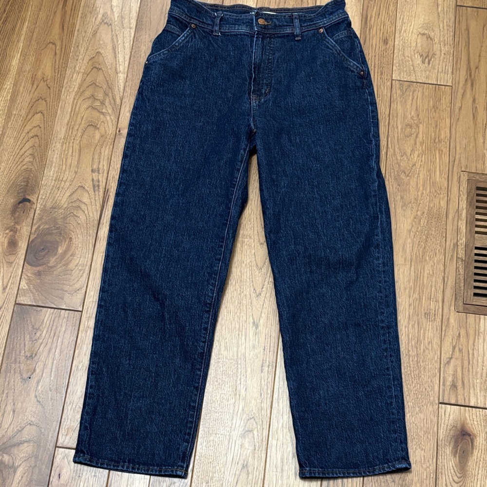 Madewell Women's The Perfect Vintage Dark Blue Denim Jeans